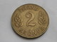 Islande 2 Kronur  1946  Km#13  Bronze-alu  TTB - Islande