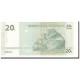 Billet, Congo Democratic Republic, 20 Francs, 2003-06-30, KM:94a, NEUF - Democratische Republiek Congo & Zaire