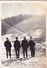 Old Real Original Photo - Men With Their Skis Skiing - 8.8x6,2 Cm - Sports