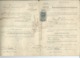 DOCUMENT Direction Generale Des Finances TUNIS// COMMISSION Avec TIMBRE FISCAL DIMENSION PROTECTORAT Francais 1919 N8 - Decrees & Laws