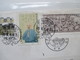 Delcampe - VR China 1980 / 90er Jahre 24 Briefe / Ganzsachen. Rote Stempel / Zierbriefe / FDC Echt Gelaufen Nach Polen Usw... - Storia Postale