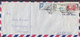 Barbados Air Mail BARBADOS 1959 Cover Brief Denmark 3-Colour Franking M/S 'Fanny Scarlett' Netherland Steamship Co. ! - Barbados (...-1966)