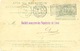 734/25 - Chemins De Fer AVIS DE RECEPTION Gare D' ETTERBEEK 1910 Vers LIMAL - Other & Unclassified
