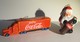 Coca-Cola Kerstboomversiering - Truck + Kerstman - In Porcelein - Altri & Non Classificati