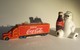 Coca-Cola Kerstboomversiering - Truck + IJsbeer - In Porcelein - Autres & Non Classés