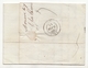 Italie: Précurseur De 1837 Ancona Vers Lyon En France. - ...-1850 Préphilatélie