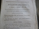 Delcampe - Lot 8 Bulletins Des Lois Thème Presse Journaux Crieurs Publics Journaux Périodiques Afficheurs - Decreti & Leggi