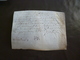 Manuscrit 31/03/1686 Militaria Sur Peau Régiment De Tilleroy Reçu Quittance De Joseph Pabel Lieutenant Cavalerie Légère - Documents