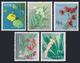 RyuKyu 98-102,114,MNH.Michel 125-130. Flowers 1962-1963. - Other & Unclassified