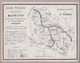 Calendrier  1872  A L Horloge D'auxerre Maison P. Roy  Plan De L' Yonne Au Verso - Petit Format : ...-1900