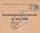 Maroc Espagnol Lettre Recommandée Entête Régie Tabacs TANGER 28/10/1931 Pour Tetouan - Maroc Espagnol