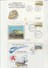 LOT DE 5 LETTRES ET CARTES OBLITERATIONS ILLUSTREES THEME T.G.V. - Eisenbahnen