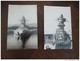 Rare Ensemble De Photos Format CPA Sabordage De La Flotte à Toulon 1942 Photo Blin Et De Preville. WW2 Guerre 39/45 - Bateaux