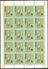 RyuKyu 157-161 Sheets/20,MNH.Michel 186-190 Bogen. Shells 1967-1968. - Muscheln