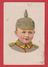 Carte Enfant Avec Casque à Pointe -- Cachet Neustrelitz  - 29/5/1916 - Patriotiques