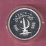 PAKISTAN 100 RUPEES 1976 SILVER PROOF WWF PHEASANT BIRD - Pakistan