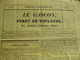 Le Gascon Furet De Toulouse Art, Industrie, Littérature, Théâtre 13/12/1835 4 Pages - 1800 - 1849