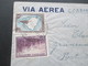 Argentinien 1940 Via Aerea Condor Lati - Post Steinkirchen Bez. Hamburg. Zensur Der Wehrmacht! Geöffnet - Storia Postale