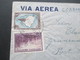 Argentinien 1940 Via Aerea Condor Lati - Post Steinkirchen Bez. Hamburg. Zensur Der Wehrmacht! Geöffnet - Cartas & Documentos