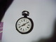 MONTRE A GOUSSET ANCIENNE  CADRAN FLEURI .A RESTAURER EN ARGENT POINCON CRABE HORLOGER  BEDFERT A PLANCOET - Watches: Bracket