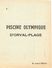 CARTE D'ABONNEMENT POUR UNE PISCINE  PISCINE OLYMPIQUE D'ORVAL-PLAGE -CHER- M. ANDRE NERON - Autres & Non Classés