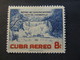 1957 - CUBA - HANABANILLA WATERFALL - SCOTT C153 AP68 8C - Airmail