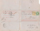 1874 - CERES Sur LETTRE DEMANDE De RENSEIGNEMENT LETTRE CHARGEE MORAS (DROME) Avec GC 2539 (IND8) / MARSEILLE - 1871-1875 Cérès