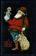 RB 1180 -  U.S.A. Father Christmas With Sack &amp; Toy - Reproduction Postcard - Other & Unclassified