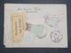 RUSSIE - Enveloppe En Recommandé De Ehakiebo Pour La France En 1917 Avec Contrôle Postal - L 10388 - Lettres & Documents