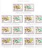 Set Of 42 Stamps Of English Colonies - World Cup England 1966. Football New Rimet Cup. - 1966 – England