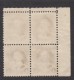 Delcampe - Sc#705 #706 &amp; #709 Washington Bicentennial 1-, 1 1/2-, And 4-cent Issues Unused NO GUM Plate # Blocks Of 4 Of Each - Numéros De Planches