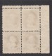 Delcampe - Sc#705 #706 &amp; #709 Washington Bicentennial 1-, 1 1/2-, And 4-cent Issues Unused NO GUM Plate # Blocks Of 4 Of Each - Plate Blocks & Sheetlets