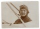 France Aviation Portrait D'Aviateur Dans Un Avion Ancienne Photo 1910 - Aviation