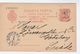 1903 SPAIN STATIONERY To Goteborg SWEDEN Postal CARD Stamps Cover - 1850-1931