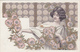 Lot De 2 Cpa -illustrateur -femme Frau Wife -Publicité Chocolat Buard Chemin De La Scaronne A Lyon - 1900-1949