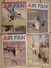 4 Revues Air Fan. Aéronautique Militaire International. 1999, 2001.posters Avions De Combat  Mig Mirage Rafale F15 Su-27 - Aviation