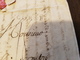 Lettre 1771 Corse Fariat Ingenieur Geometre Plan Terrier Ile De Corse - Documents Historiques