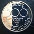 HUNGARY 500 FORINT 1988 SILVER PROOF "World Football Championship 1990" Free Shipping Via Registered Air Mail - Hongrie