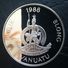 VANUATU 50 VATU 1988 SILVER PROOF "Olympics Games 1988" Free Shipping Via Registered Air Mail - Vanuatu