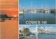 68013- COWES- SEA TOWN, MARINA, SHIPS, SUNSET - Cowes