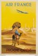 Air France Proche Orient Egypt 1948 - Postcard - Poster Reproduction - Reclame