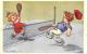 [DC9281] CPA - PARTITA DI TENNIS - BAMBINI - ILLUSTRATORE CASTELLI - Non Viaggiata - Old Postcard - Castelli