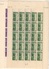 France YT N° 466/469 En Feuilles Entières De 25 Timbres Neufs ** MNH. TB. A Saisir! - Neufs