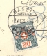 Schweiz - 1926 - 30c Portomarke On Flugpost Basel-Schaffhausen; Official Card Ausstellung Binnenschiffahrt Basel - Postage Due