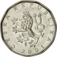 Monnaie, République Tchèque, 2 Koruny, 2001, SUP, Nickel Plated Steel, KM:9 - Czech Republic
