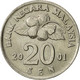 Monnaie, Malaysie, 20 Sen, 2001, SUP, Copper-nickel, KM:52 - Malasia