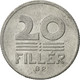 Monnaie, Hongrie, 20 Fillér, 1982, Budapest, TTB, Aluminium, KM:573 - Hongrie