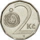 Monnaie, République Tchèque, 2 Koruny, 2001, TTB, Nickel Plated Steel, KM:9 - Tchéquie