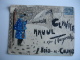 Sur Belle Enveloppe  Illustree Dessin Peint Sentinelle Neige Cambrai Daguin Double Jumele - 1921-1960: Période Moderne