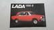 Lada Niva - Lada 1300 3 Depliant Originali - Genuine Factory Brochures - Automobili